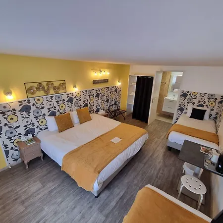 酒店 Cit'hotel Les Atlantes Royan Parking Prive